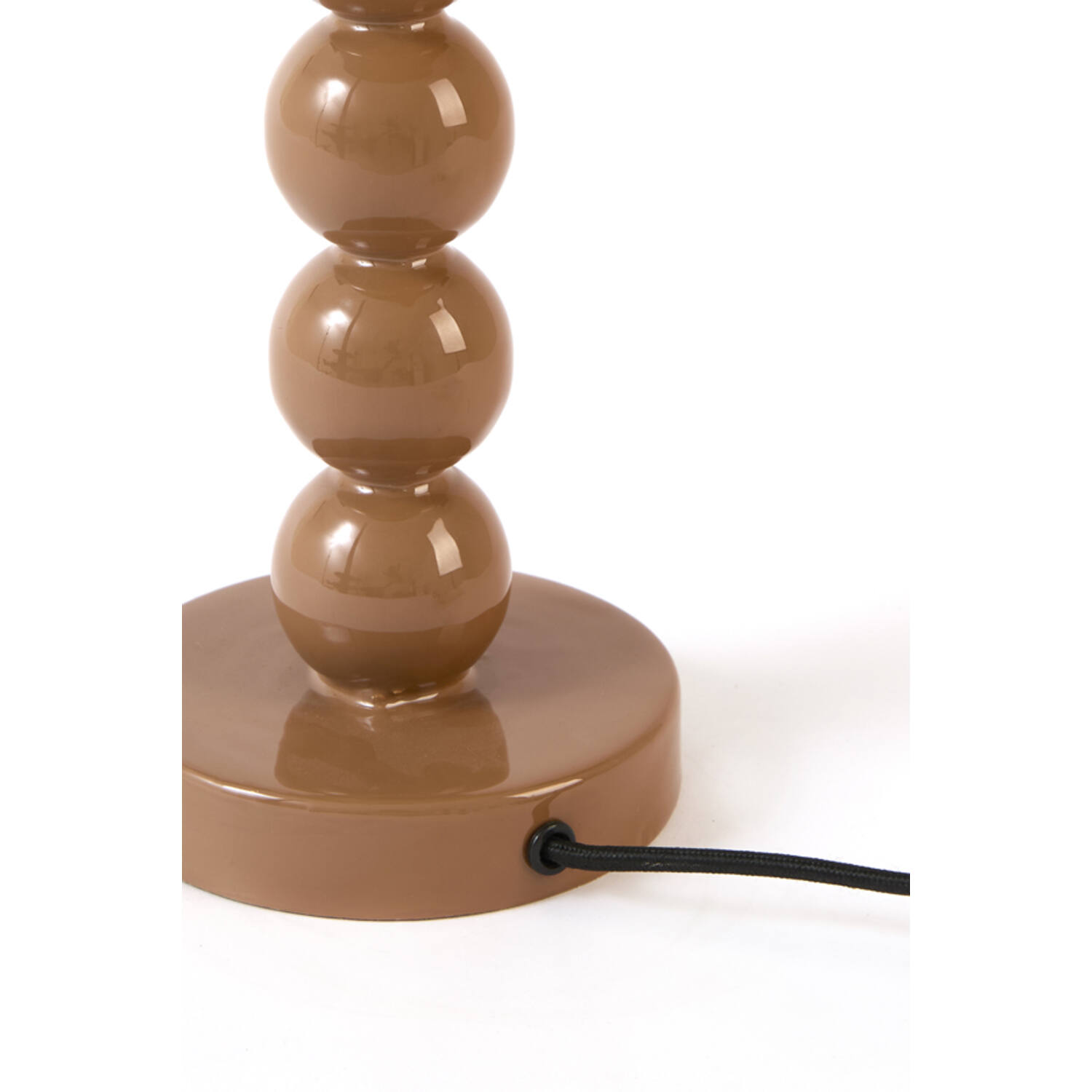 Table lamp Ø26x43 cm KRADINU shiny terra-orange
