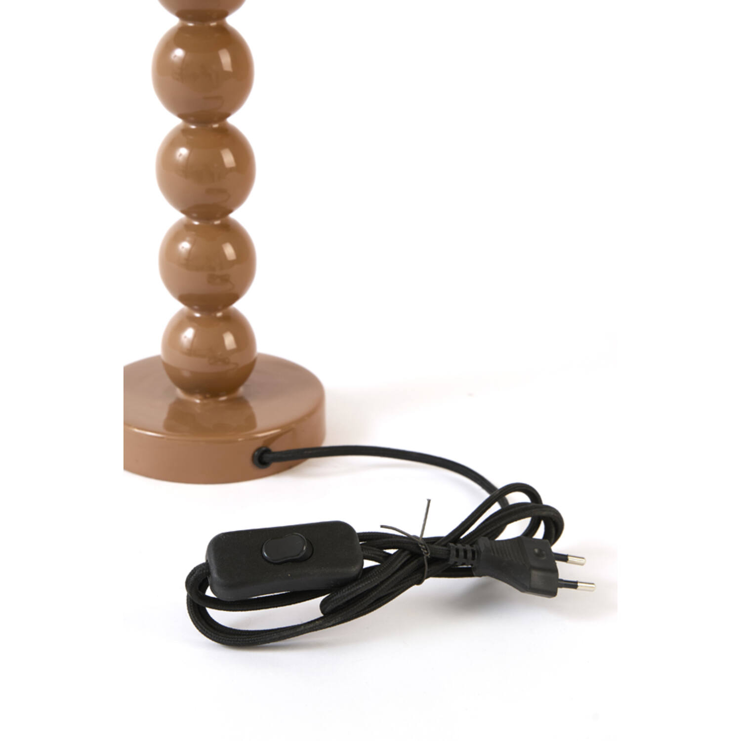 Table lamp Ø26x43 cm KRADINU shiny terra-orange