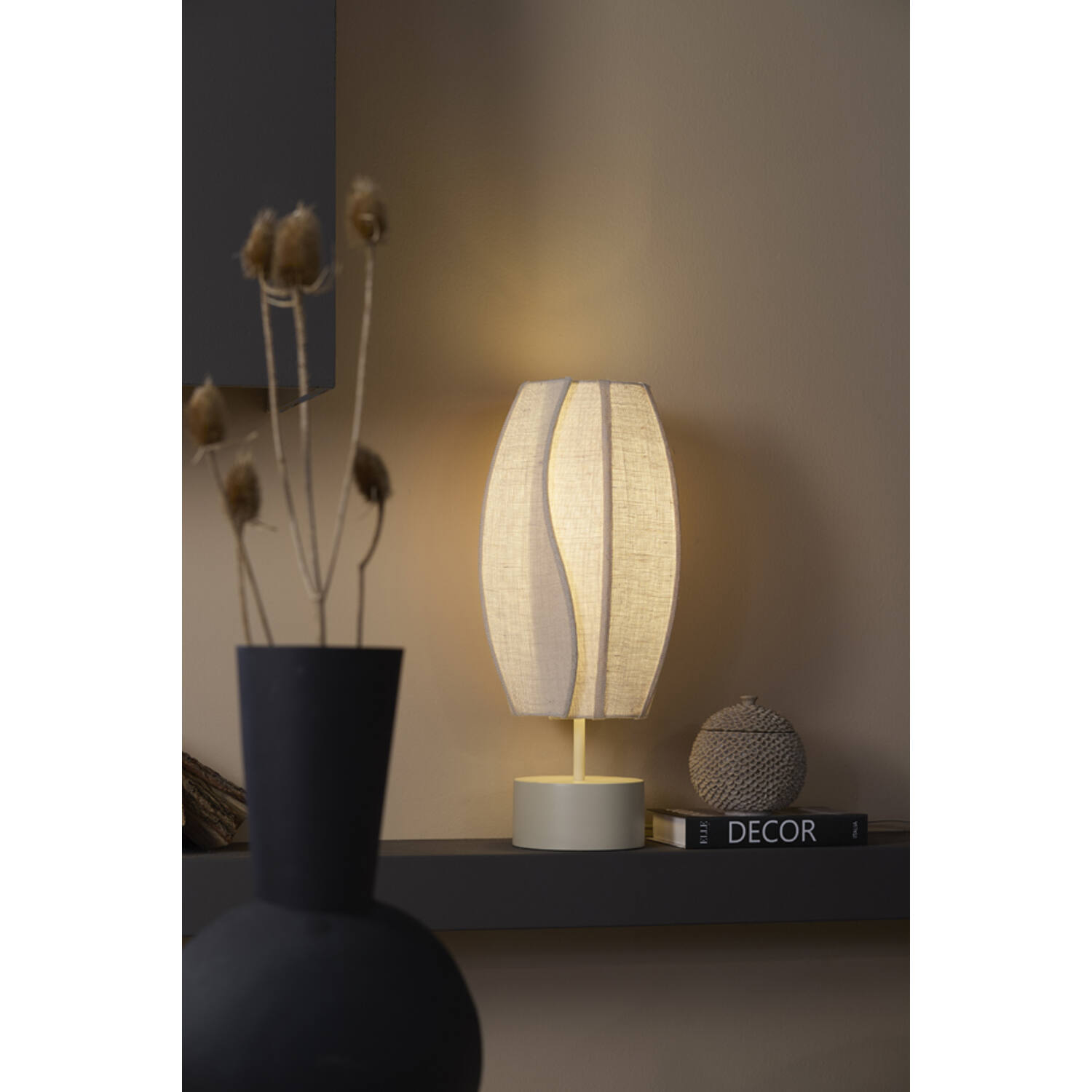 Table lamp Ø31x63 cm MELAMBA beige