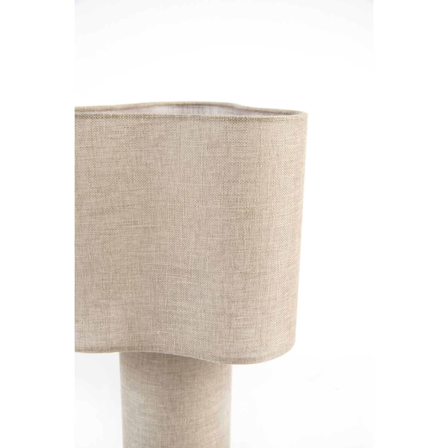 Table lamp Ø25x50 cm BRANY linen light brown