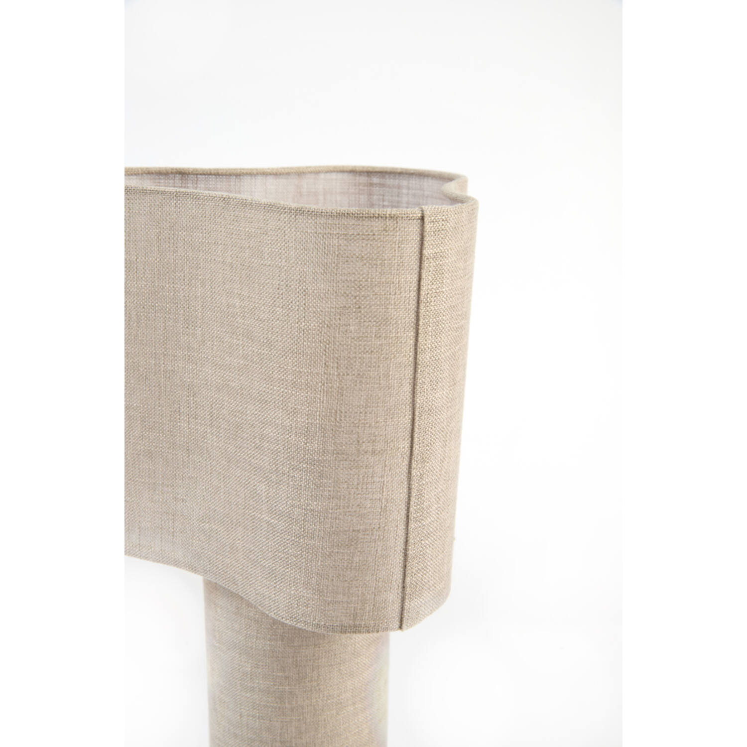 Table lamp Ø25x50 cm BRANY linen light brown