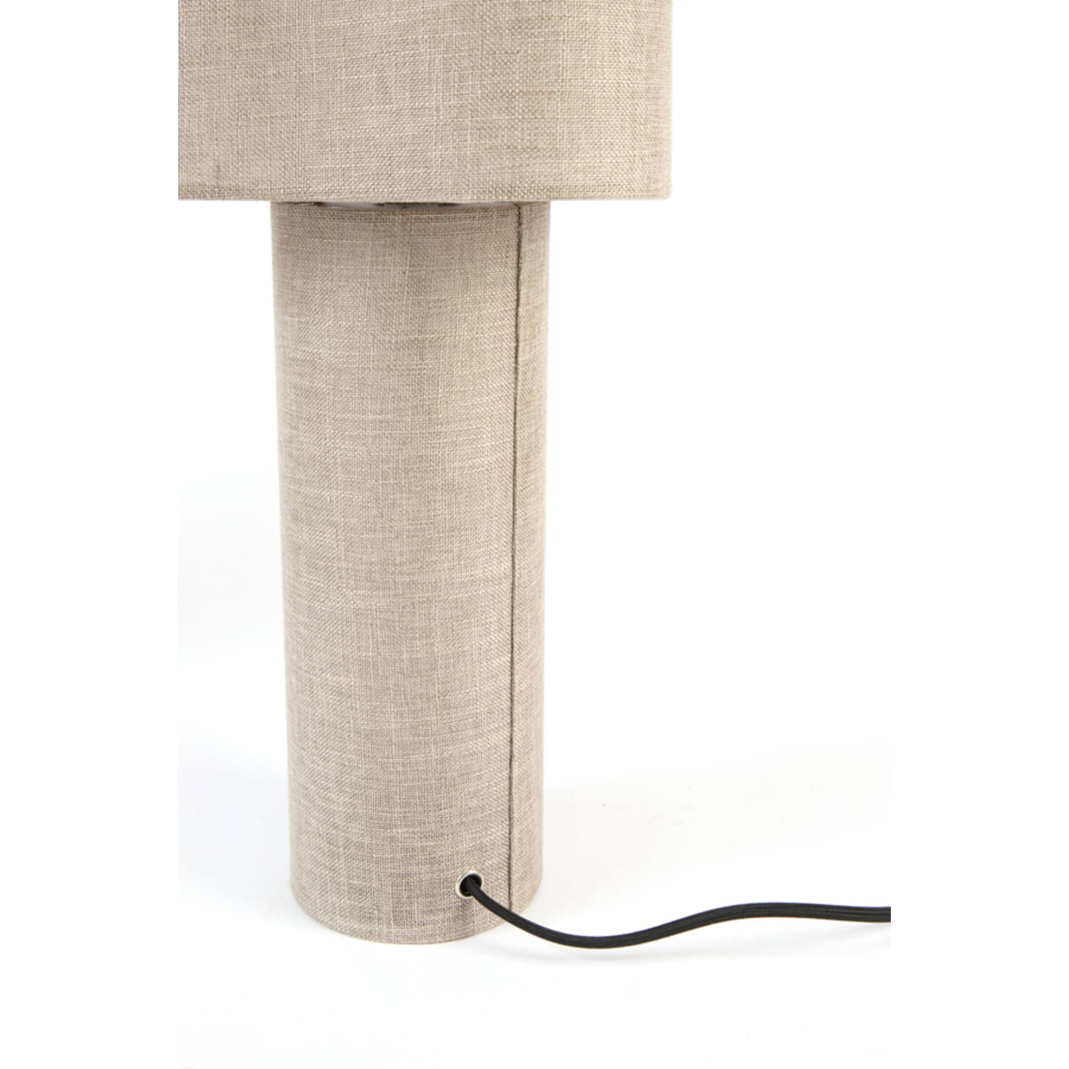 Table lamp Ø25x50 cm BRANY linen light brown