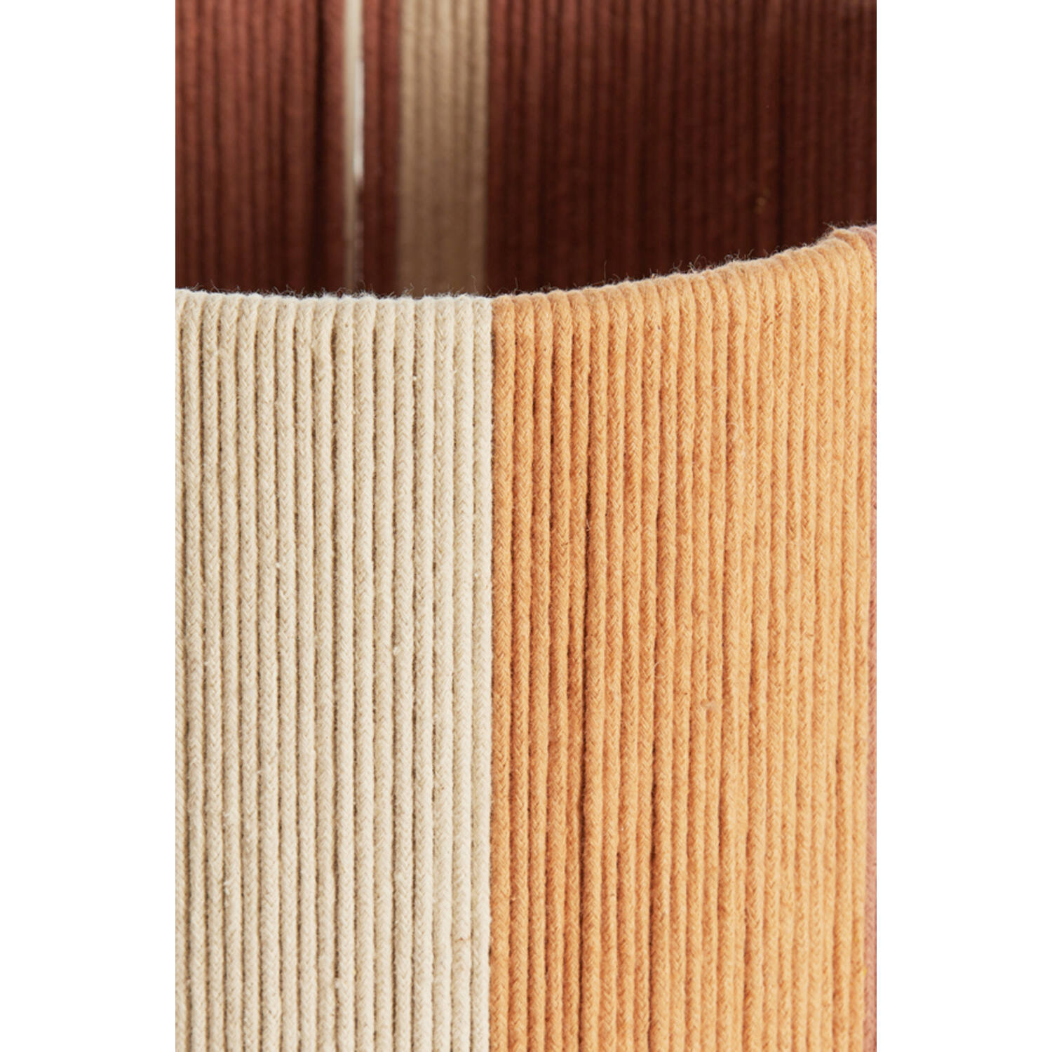 Shade cylinder 20-20-30 cm MEDAN coral+terra+cream