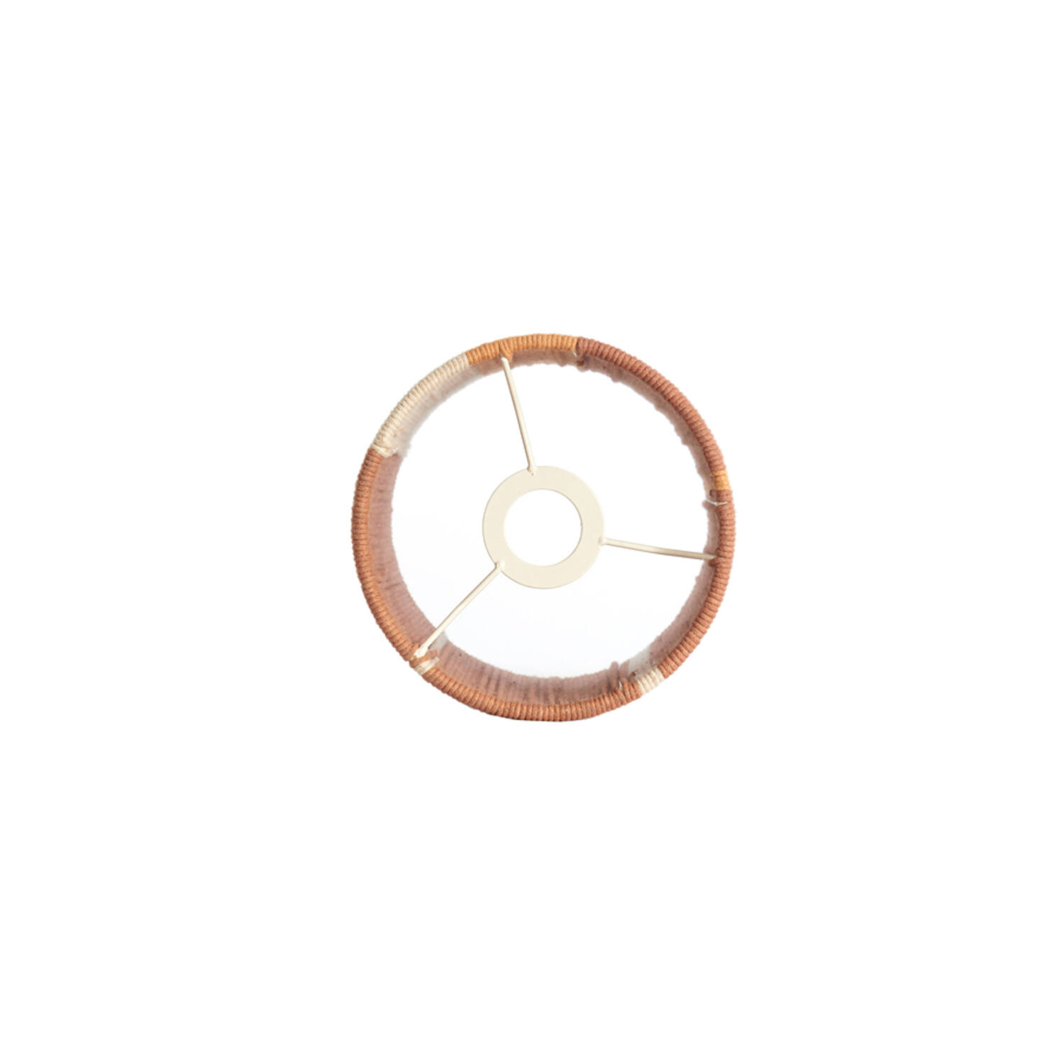 Shade cylinder 20-20-30 cm MEDAN coral+terra+cream