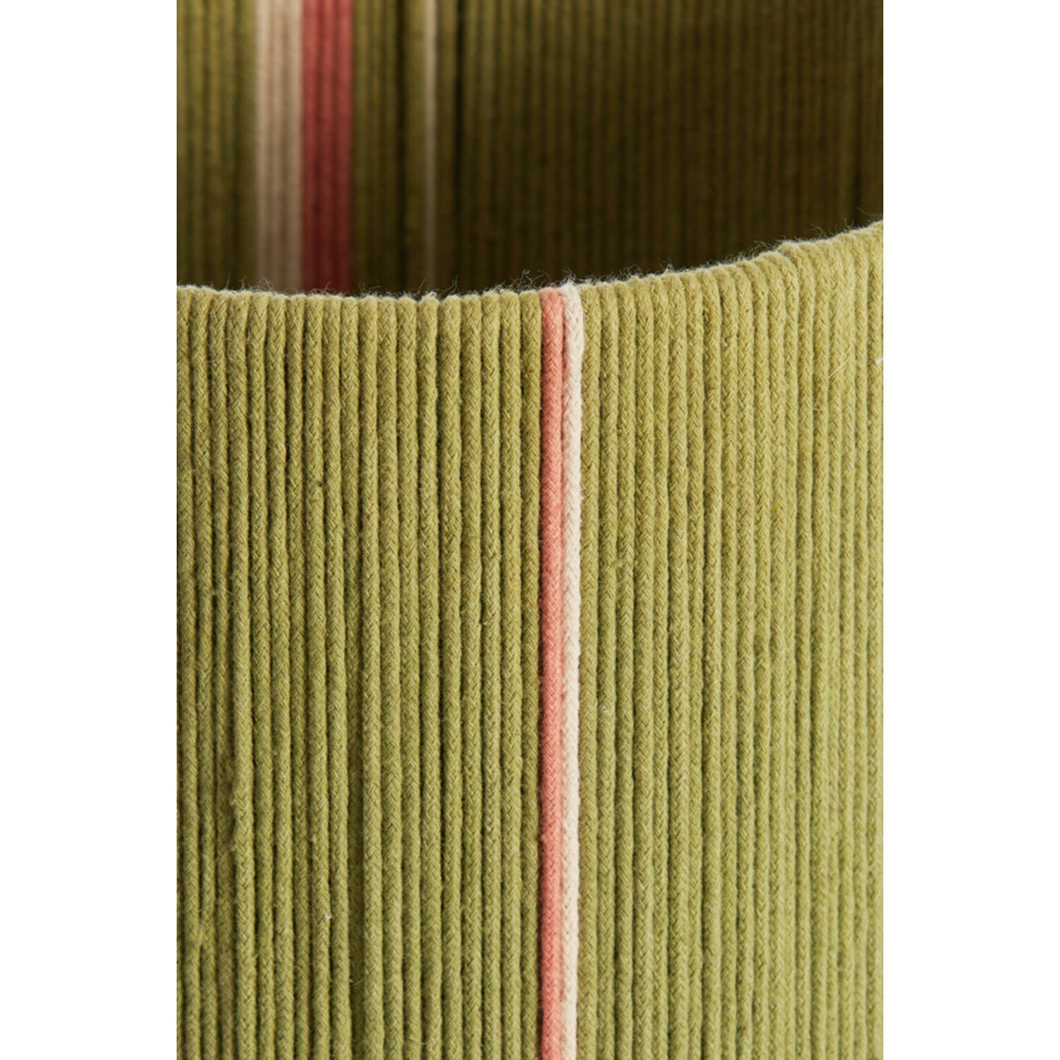 Kap cilinder 20-20-30 cm MEDAN groen+roze+crème