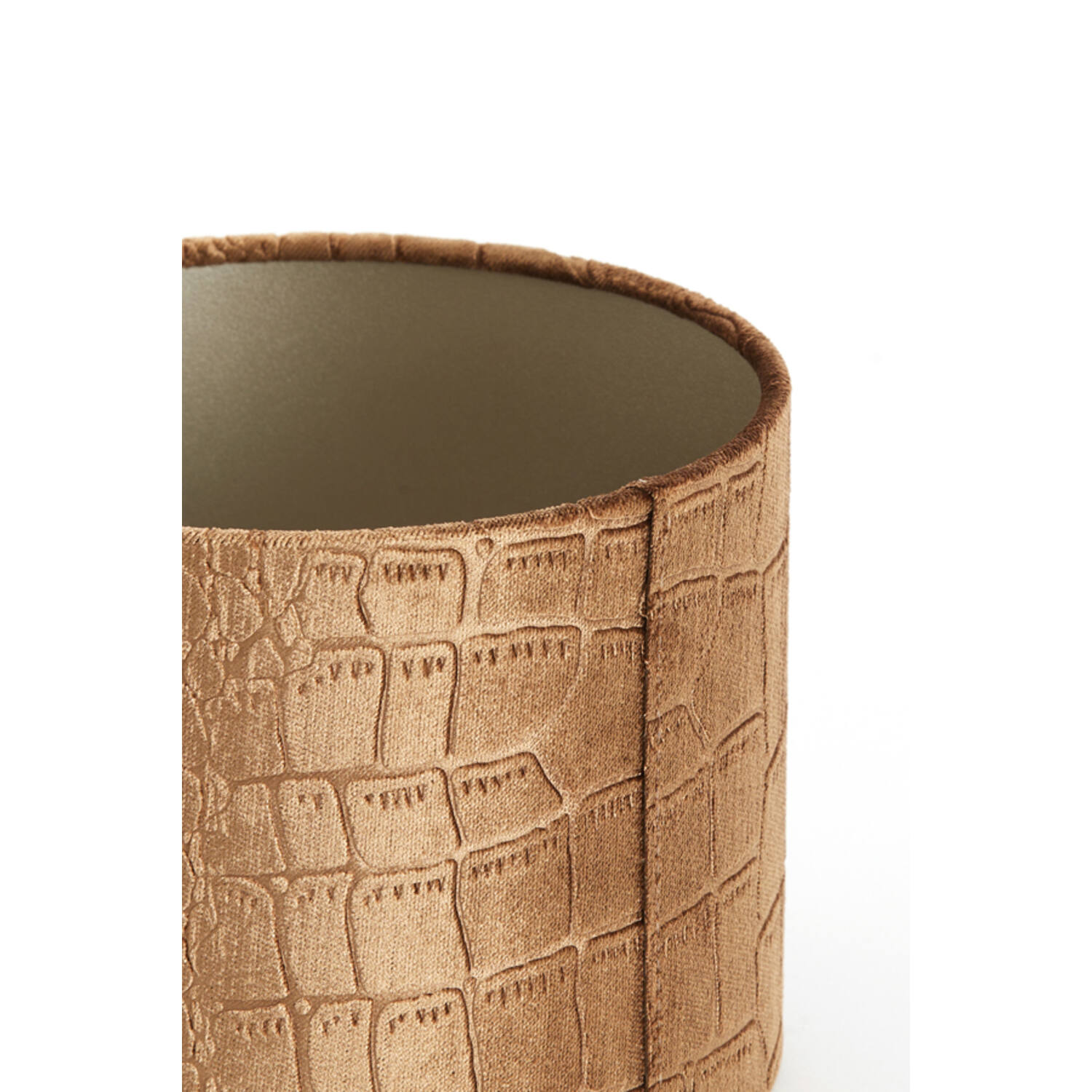 Kap cilinder 20-20-15 cm PRAYA bruin