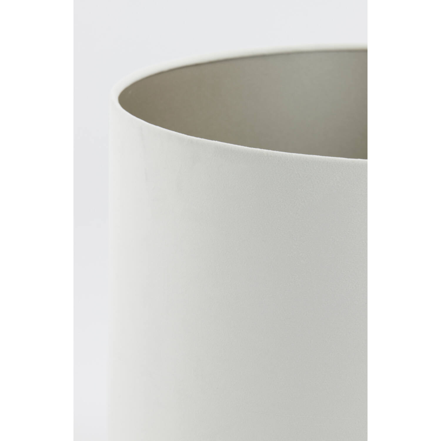 Kap cilinder 20-20-15 cm VELOURS off white