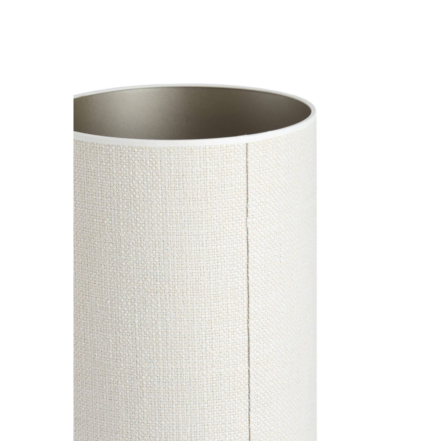 Shade cylinder 20-20-35 cm SAVERNA egg white