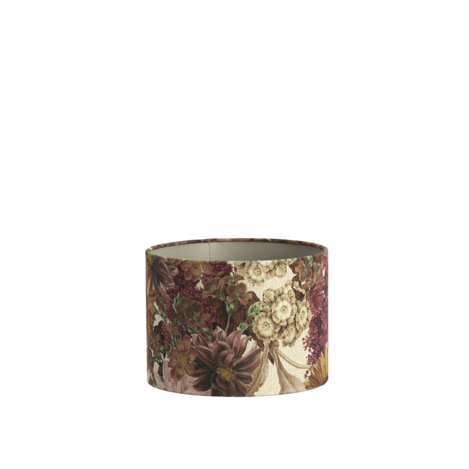 Shade cylinder 25-25-18 cm ROSEWOOD white