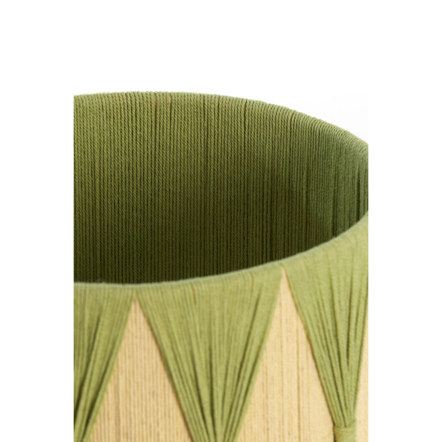 Shade cylinder 25-25-18 cm HANNAH green+mint green