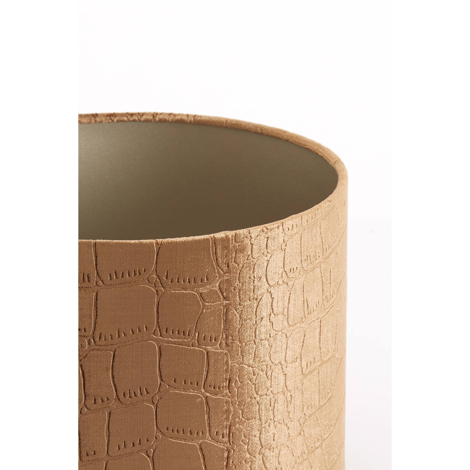 Kap cilinder 25-25-18 cm PRAYA bruin