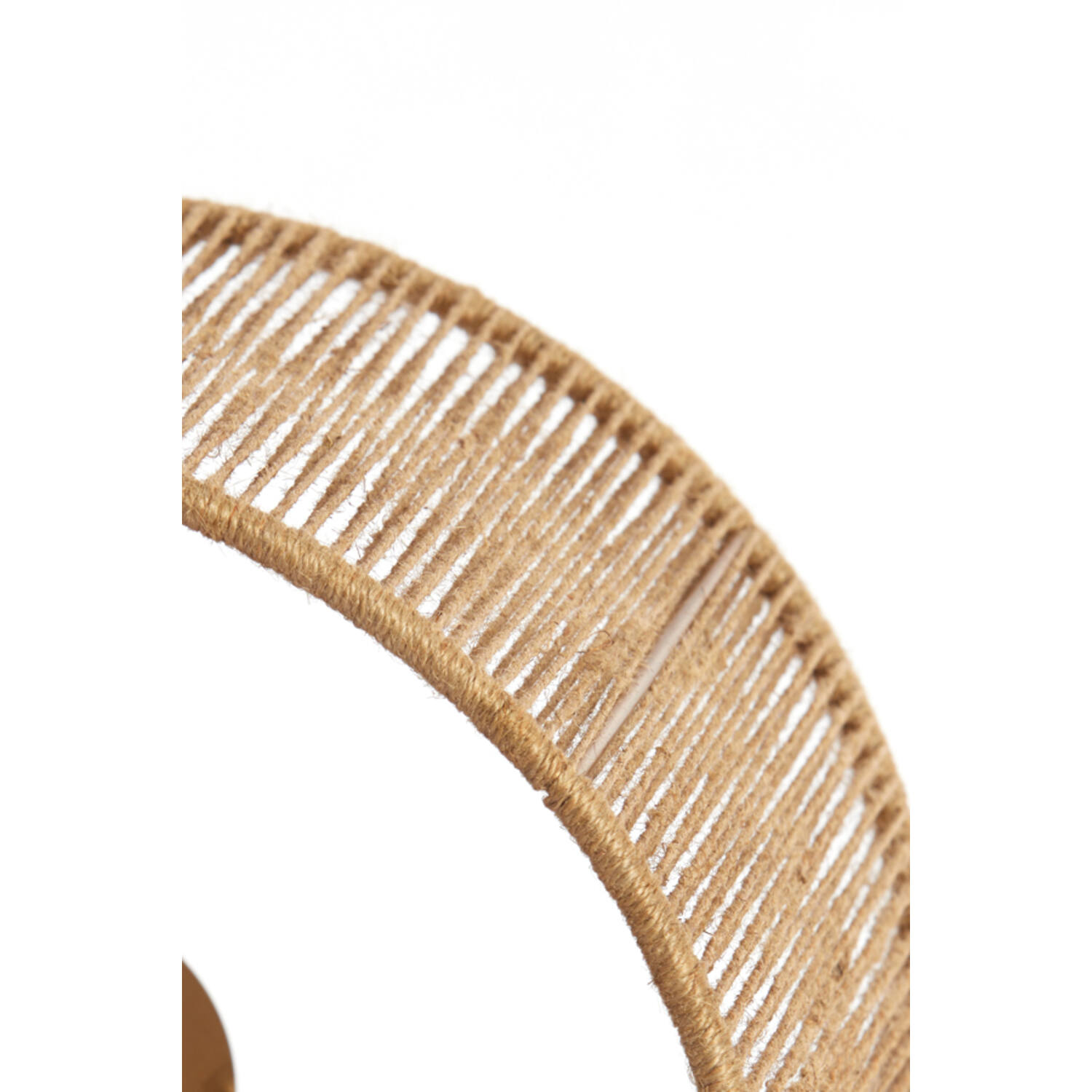 Pantalla de lámpara cilindro 25-25-18 cm TOSSA yute natural