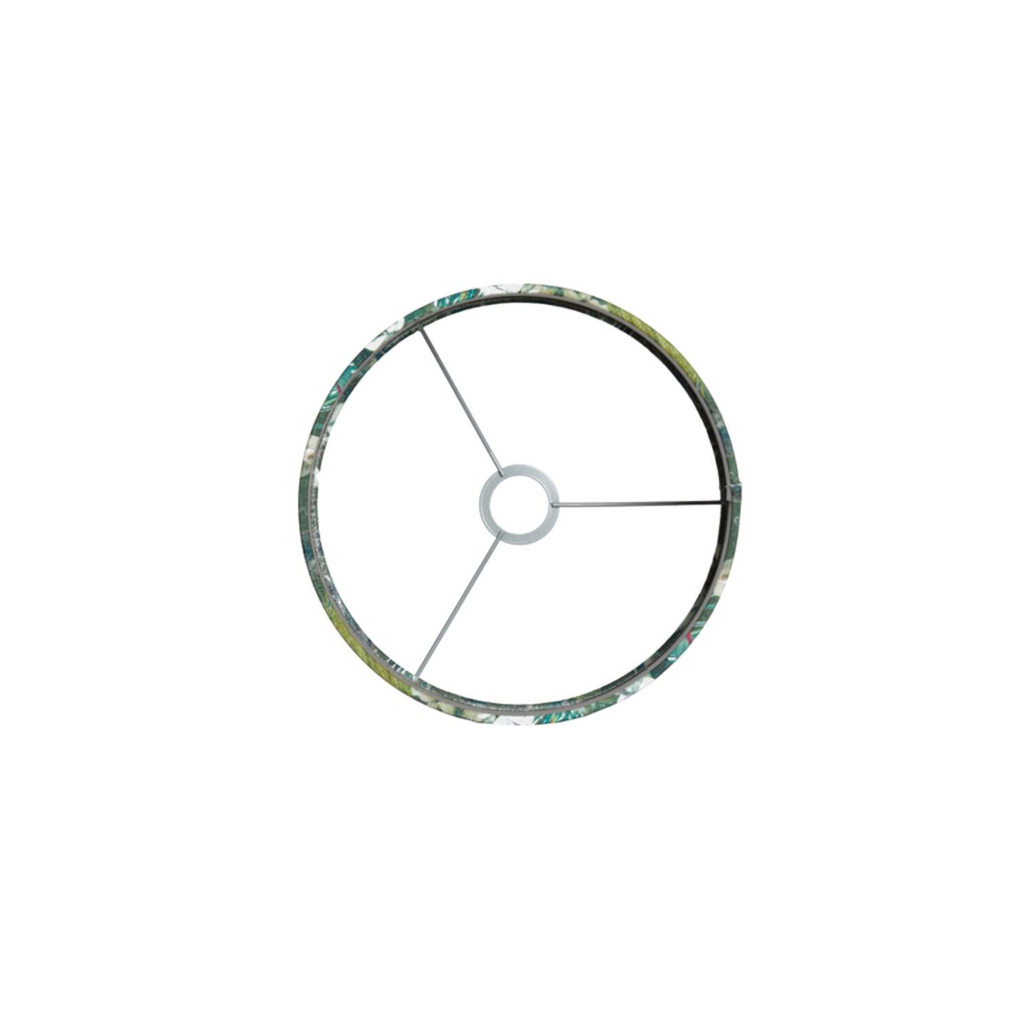 Kap cilinder 25-25-18 cm XENIA FLORA groen