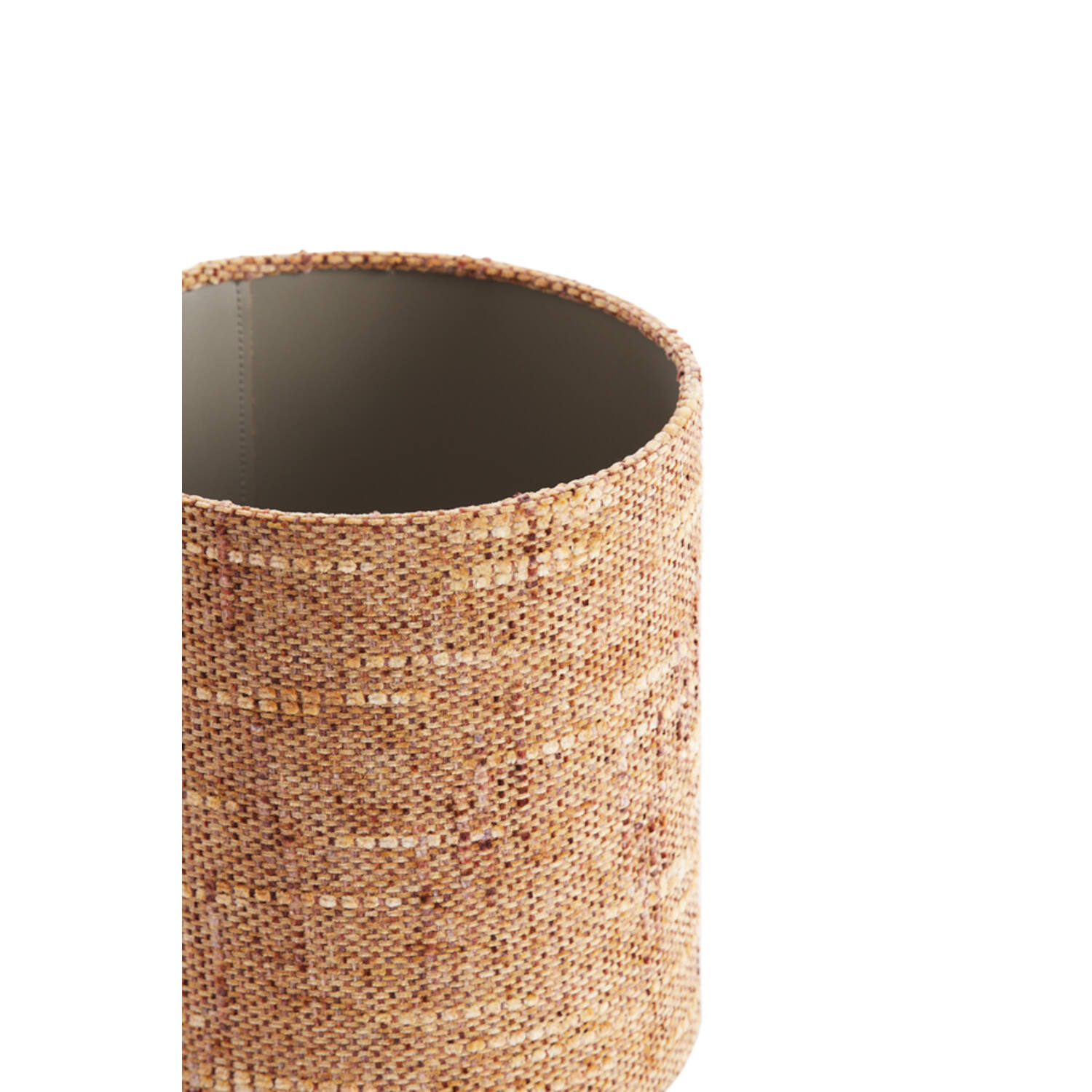 Kap cilinder 25-25-27 cm OSIRE terra-bruin
