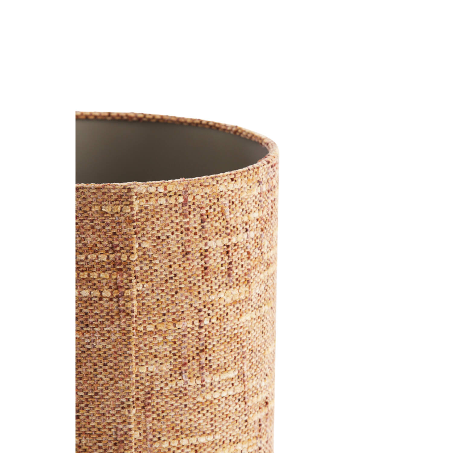 Kap cilinder 25-25-27 cm OSIRE terra-bruin
