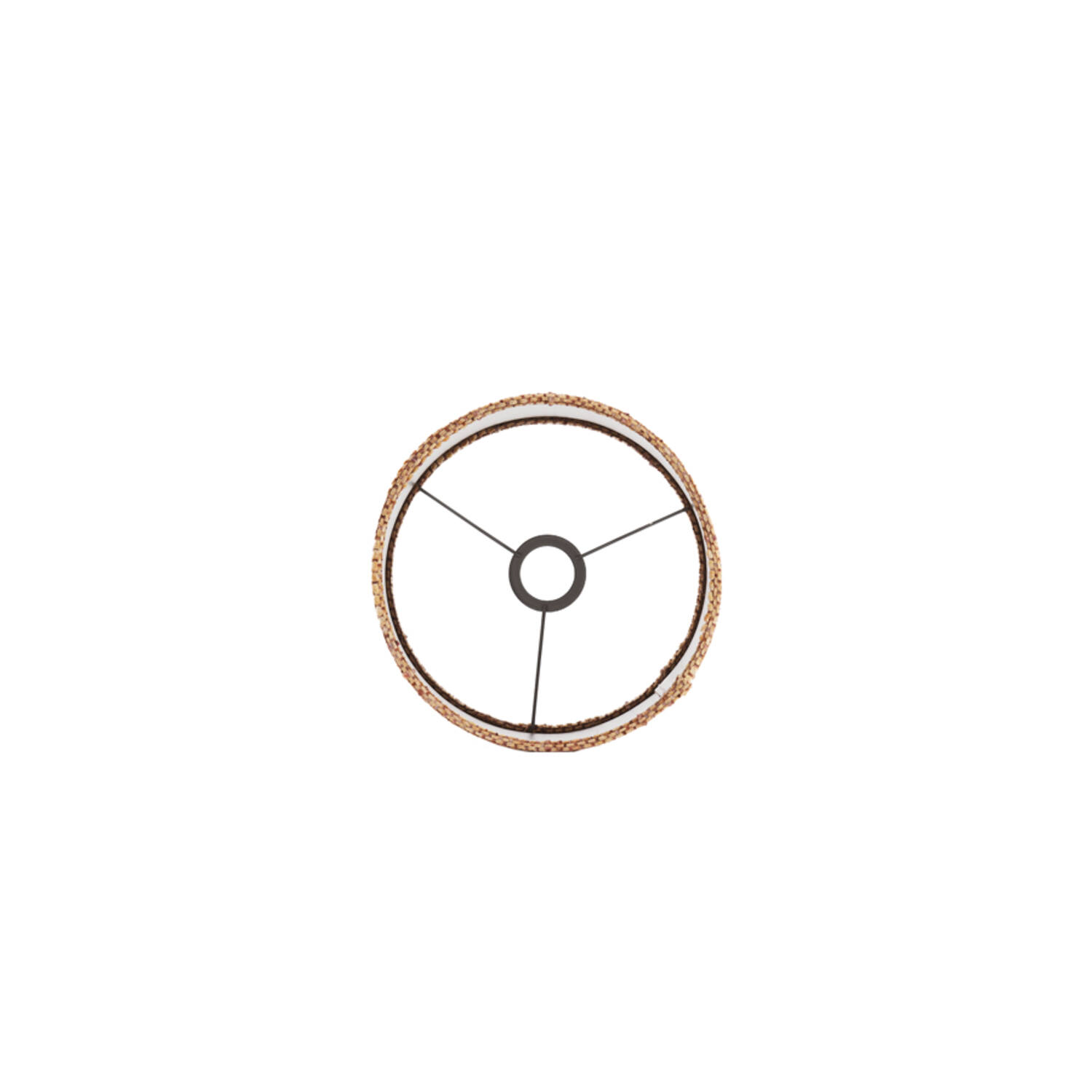 Kap cilinder 25-25-27 cm OSIRE terra-bruin