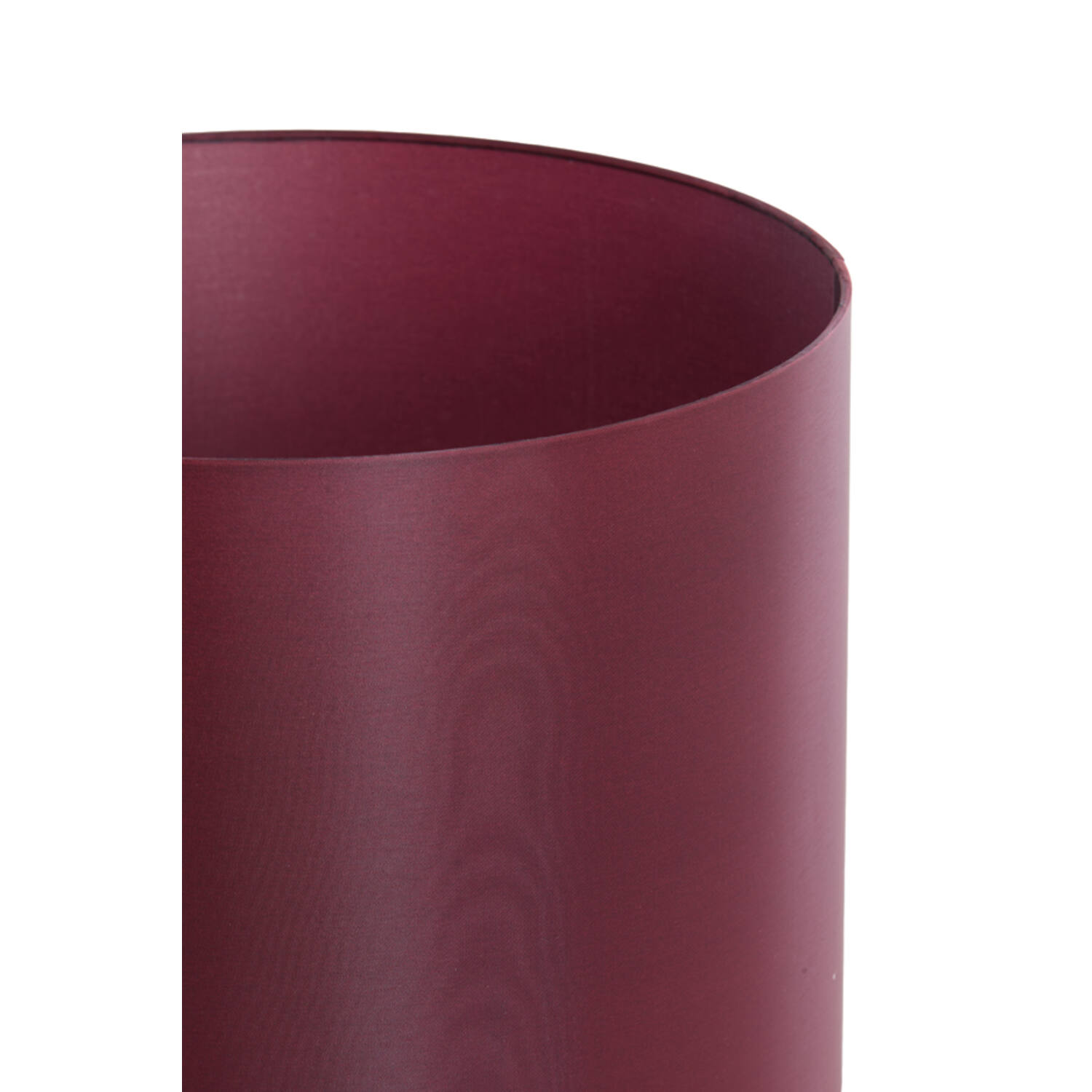 Kap cilinder 25-25-18 cm IMANI bordeaux
