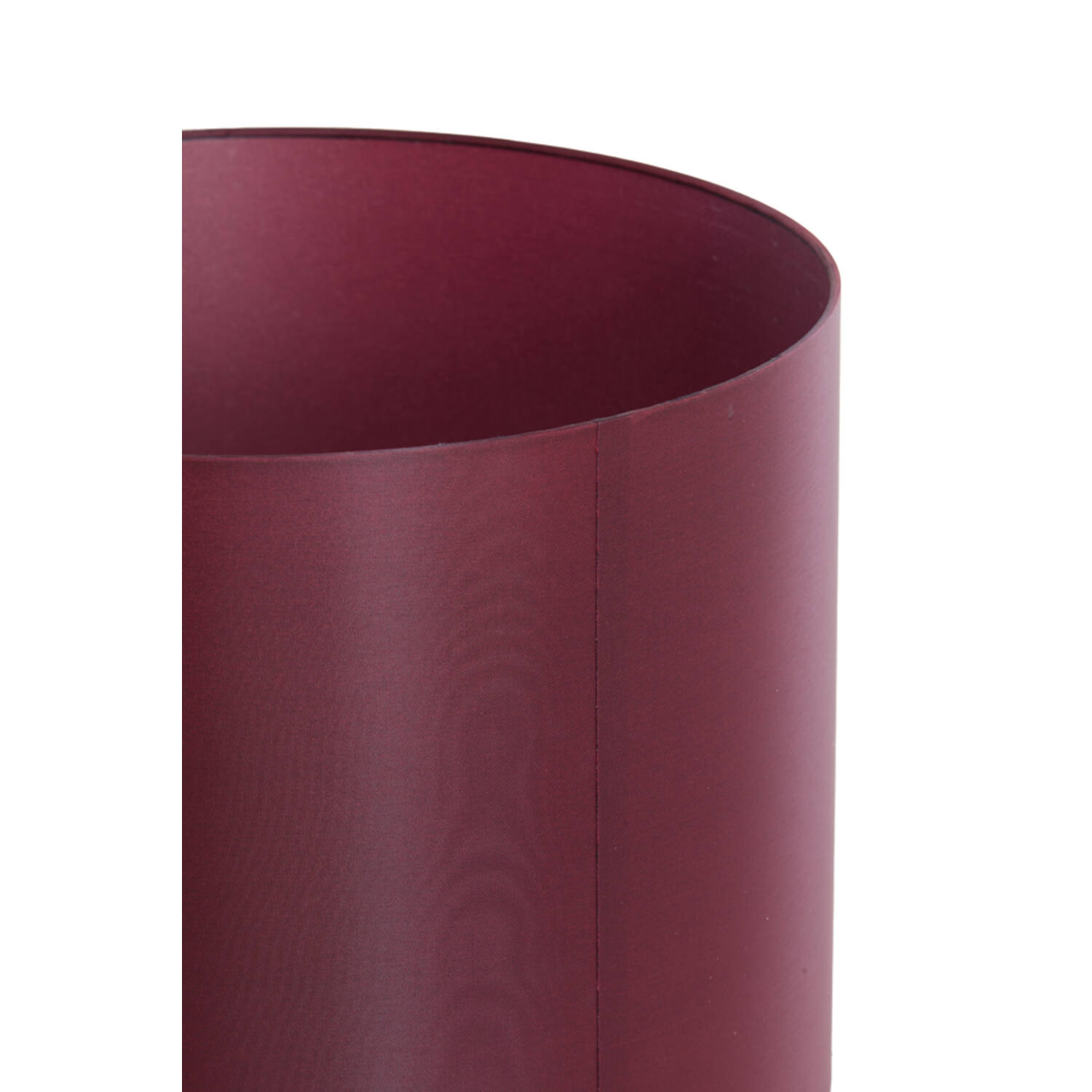 Kap cilinder 25-25-18 cm IMANI bordeaux