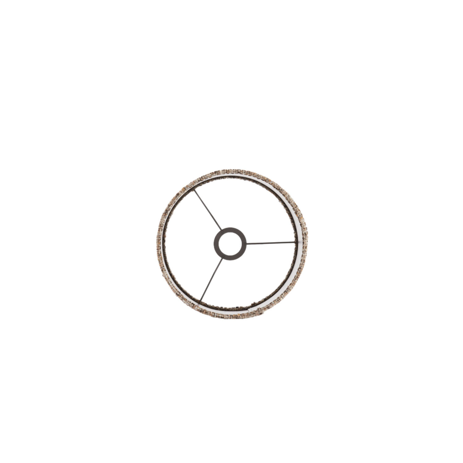 Shade cylinder 25-25-27 cm OSIRE grey-brown