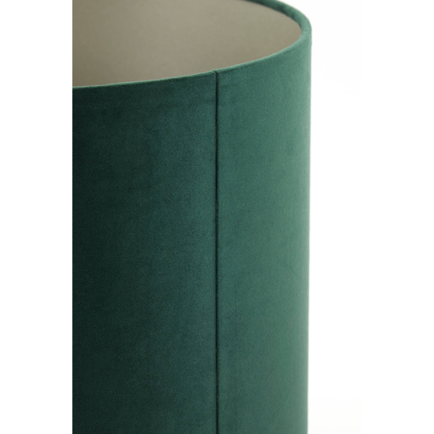 Kap cilinder 30-30-21 cm VELOURS dutch green