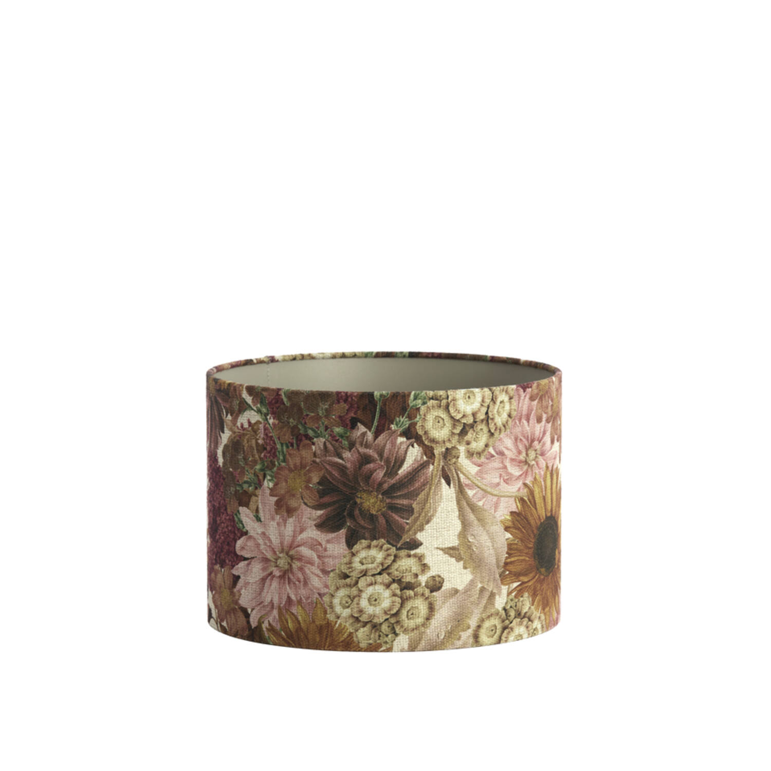 Shade cylinder 30-30-21 cm ROSEWOOD white