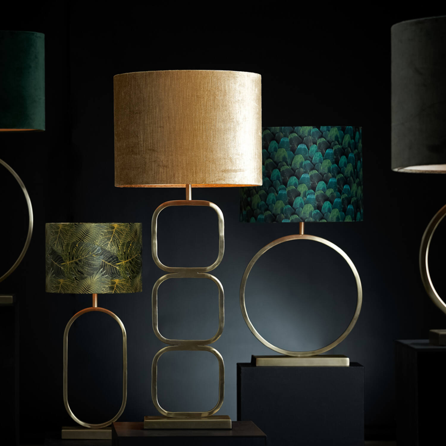 Shade cylinder 30-30-21 cm AMAZONE green (2230617), Light & Living ...