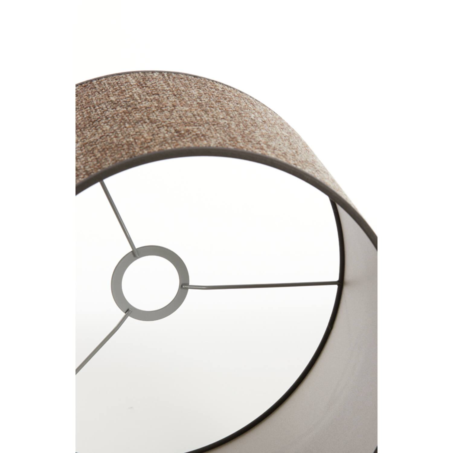 Abat-jour cylindre 30-30-21 cm SAVERNA brun foncé (2230804), Light ...
