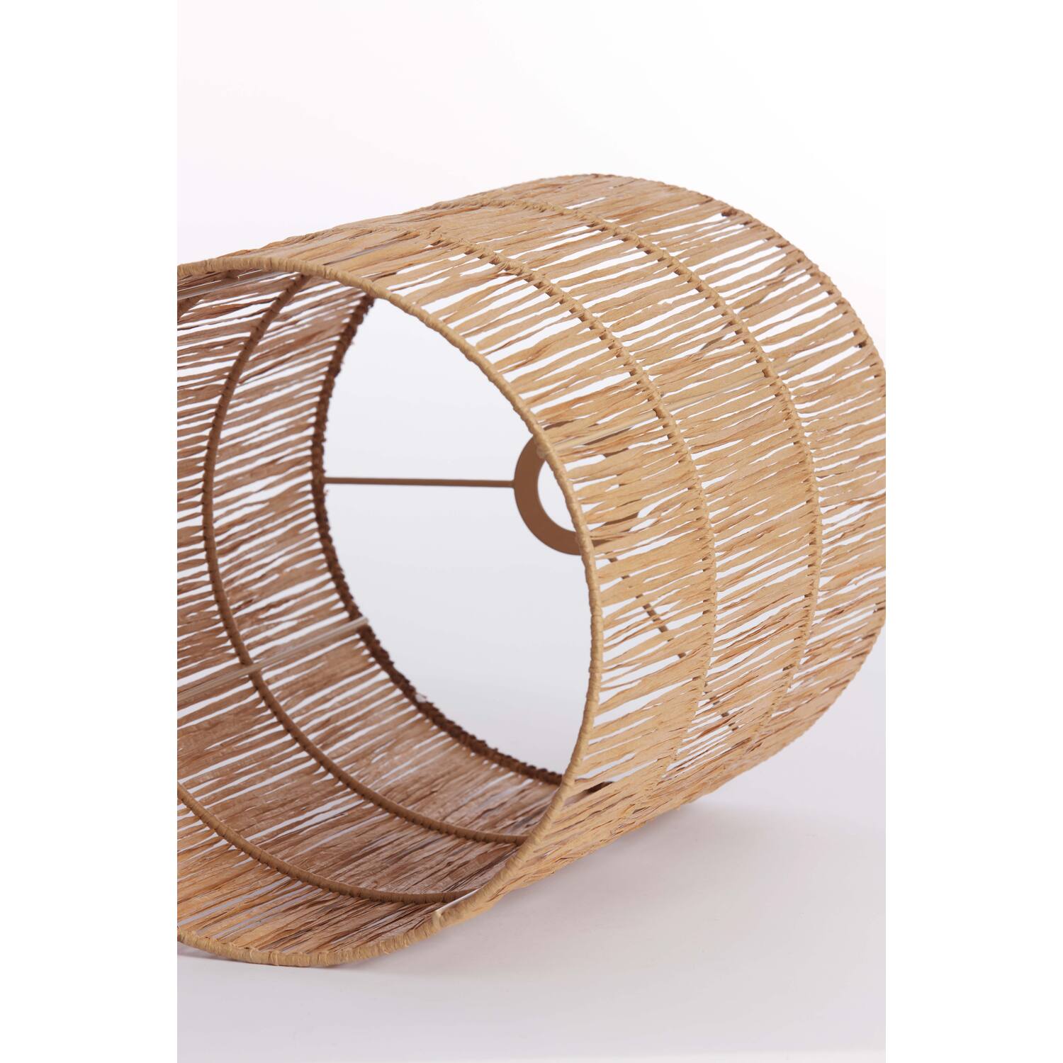 Kap cilinder 30-30-40 cm LANZANO raffia naturel