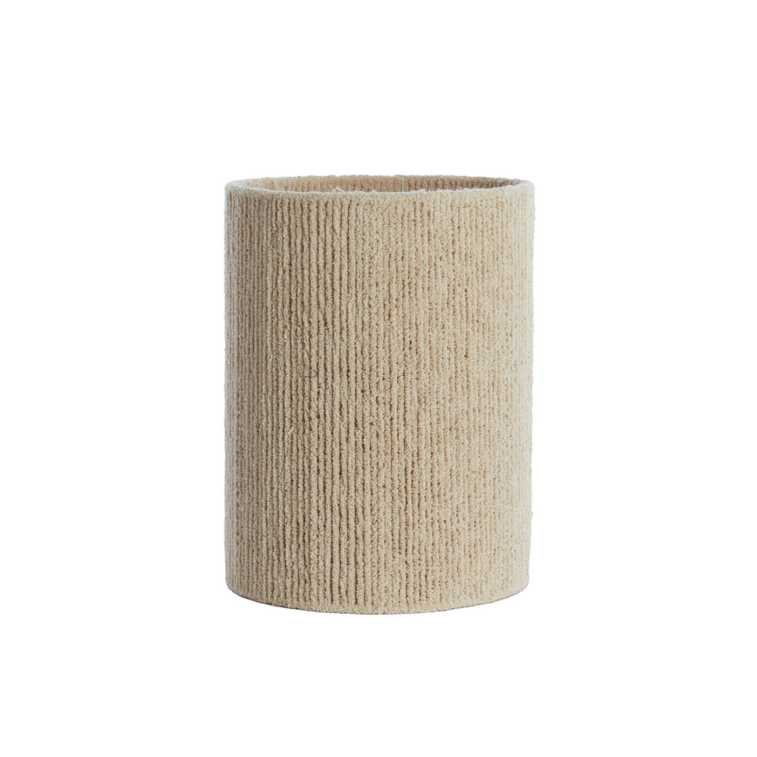 Kap cilinder 30-30-40 cm MEDANA chenille crème