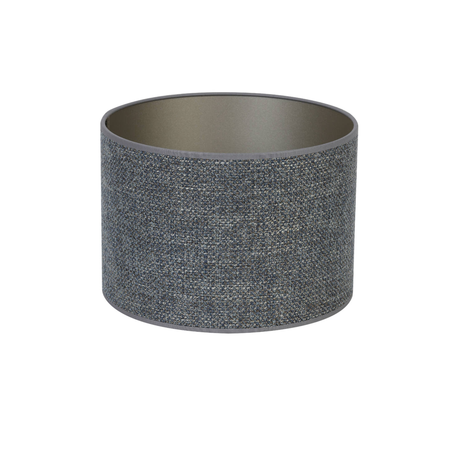 Abat-jour cylindre 35-35-30 cm SAVERNA bleu fer (2235807), Light ...