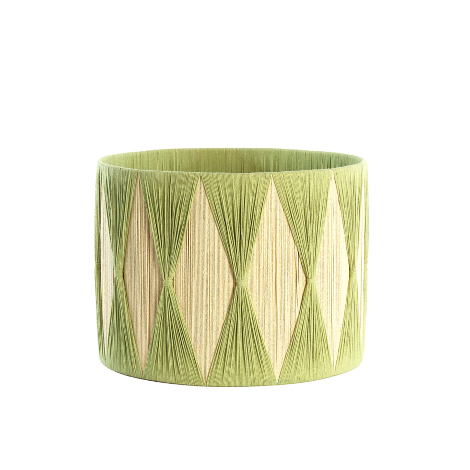 Shade cylinder 40-40-30 cm HANNAH green+mint green