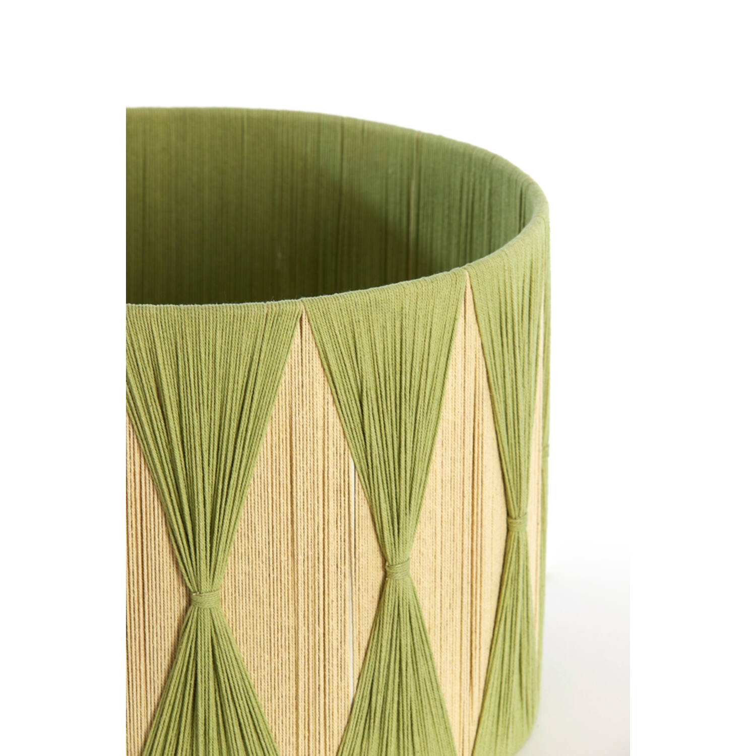 Shade cylinder 40-40-30 cm HANNAH green+mint green