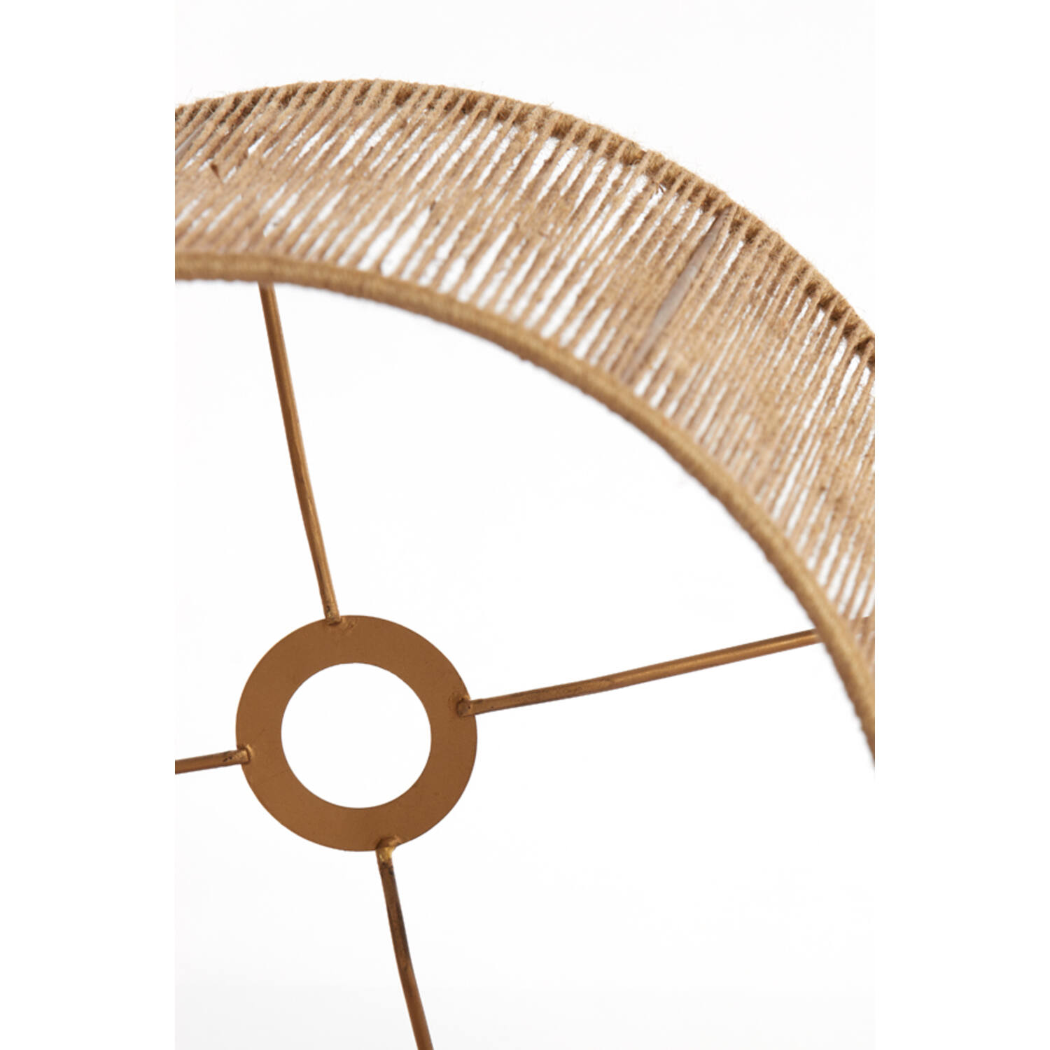 Pantalla de lámpara cilindro 40-40-30 cm TOSSA yute natural