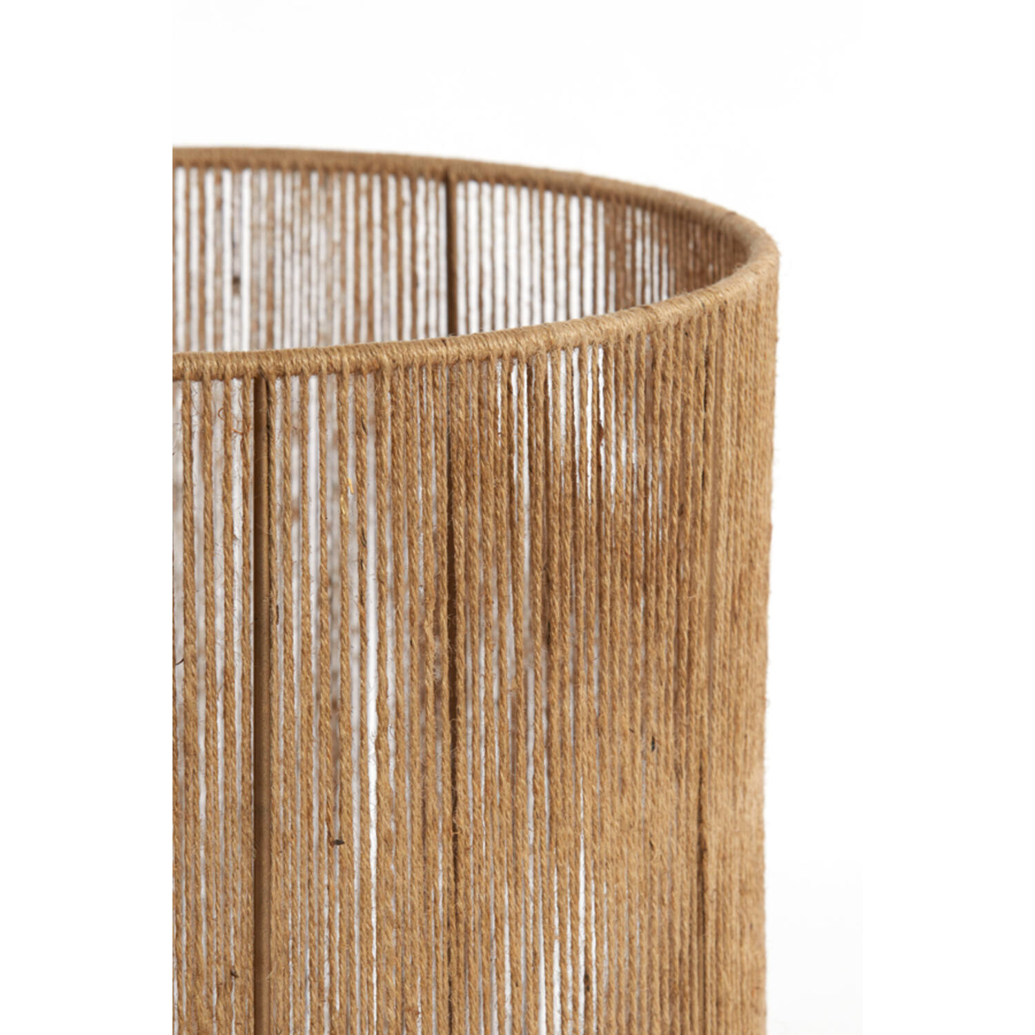 Pantalla de lámpara cilindro 40-40-30 cm TOSSA yute natural