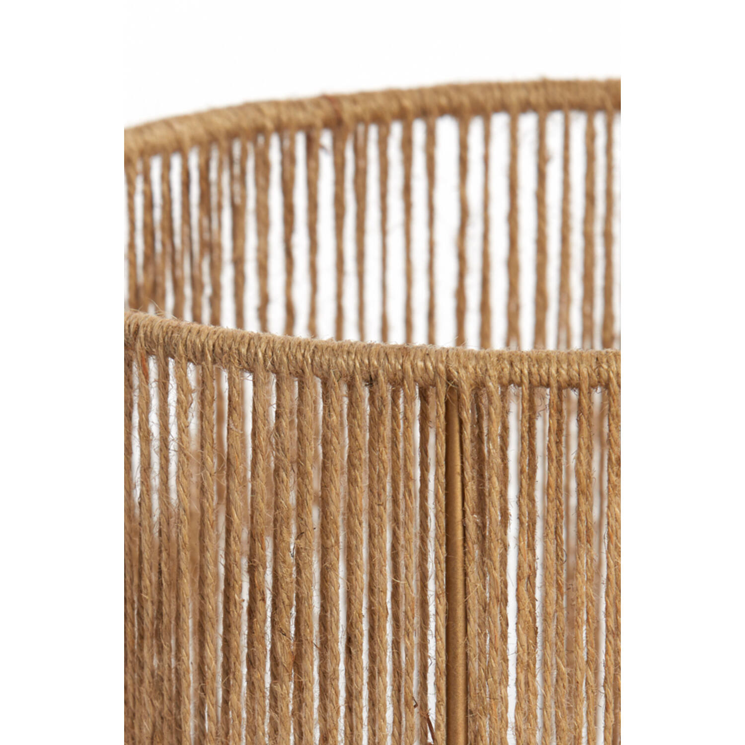 Pantalla de lámpara cilindro 40-40-30 cm TOSSA yute natural