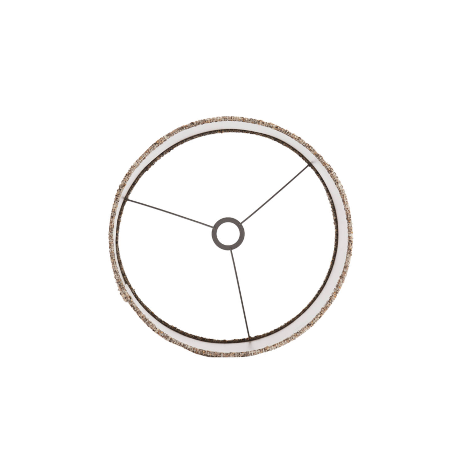 Kap cilinder 40-40-30 cm OSIRE grijs-bruin
