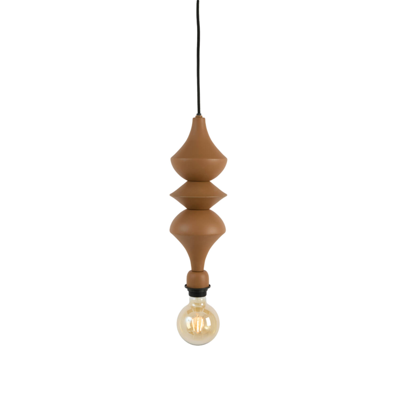Pendant Ø13x34 cm SIOTA matt terra