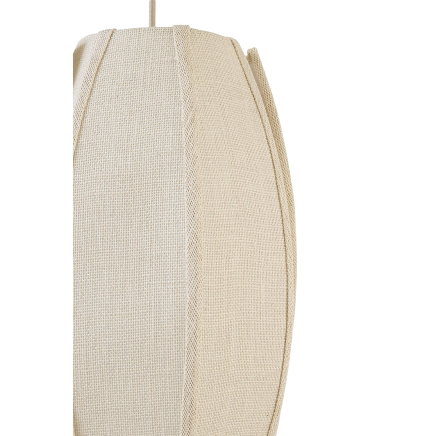 Hanging lamp Ø31x45 cm MELAMBA beige