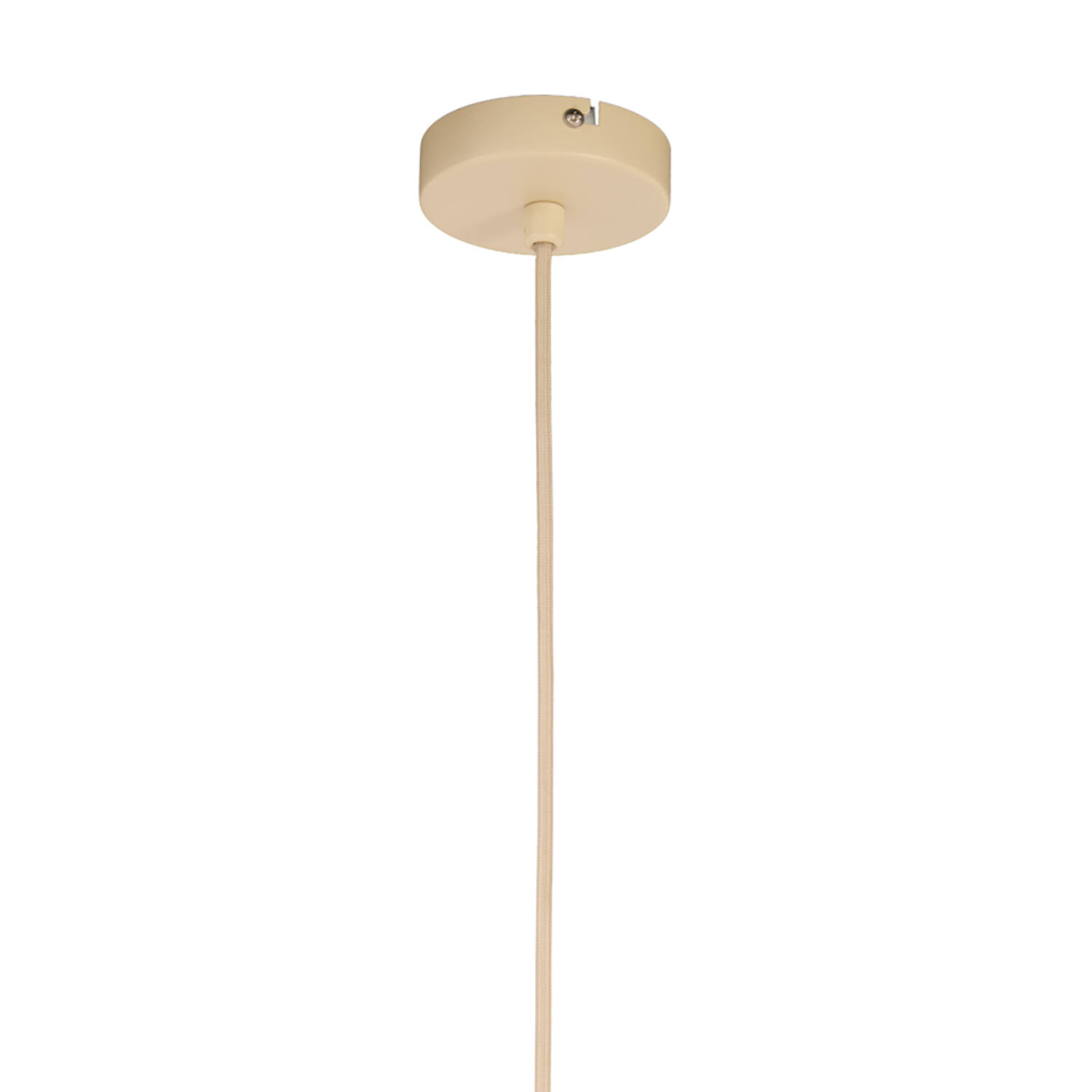 Hanging lamp Ø39x56,5 cm MELAMBA beige