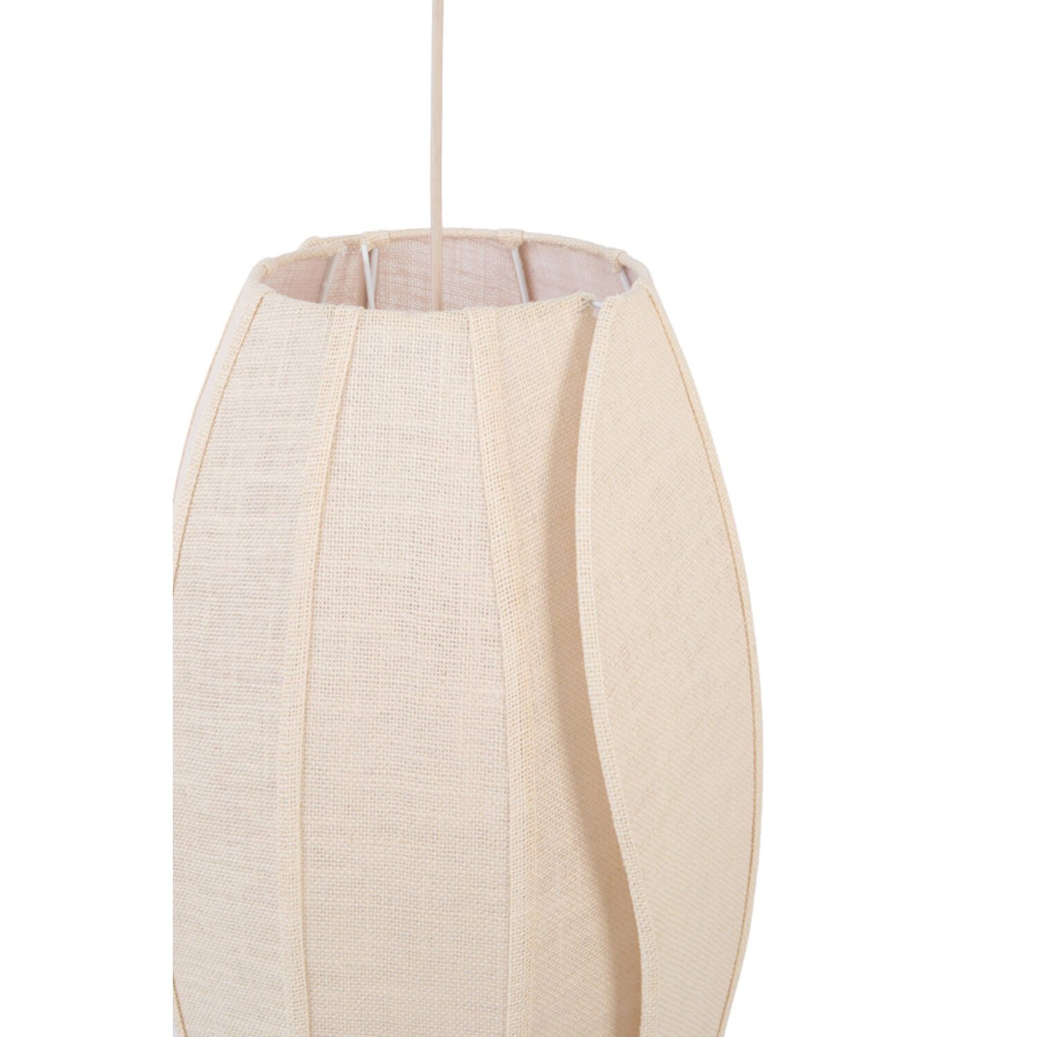 Hanging lamp Ø39x56,5 cm MELAMBA beige