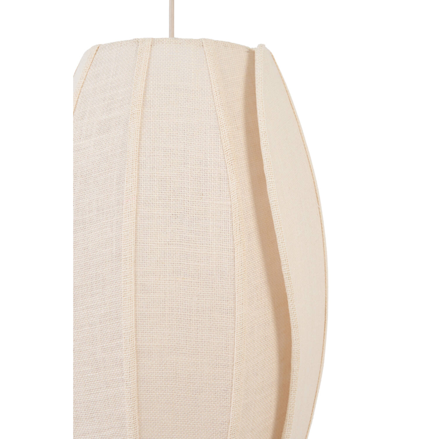 Hanging lamp Ø39x56,5 cm MELAMBA beige