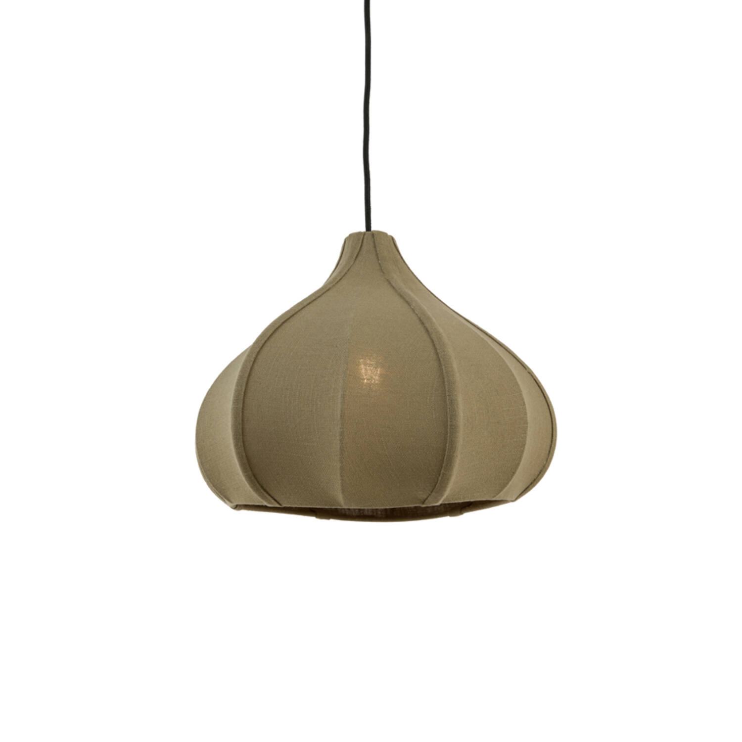 Hanging lamp 42x39x30 cm SUMONI olive green