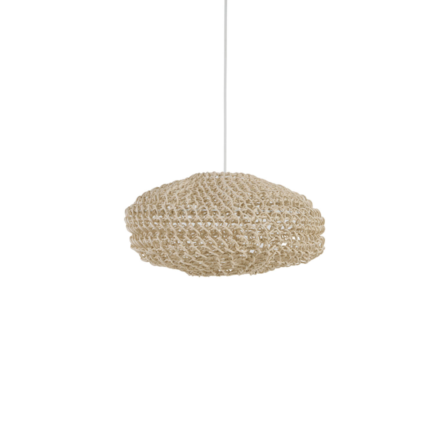 Hanging lamp Ø55x22 cm TWAN cream