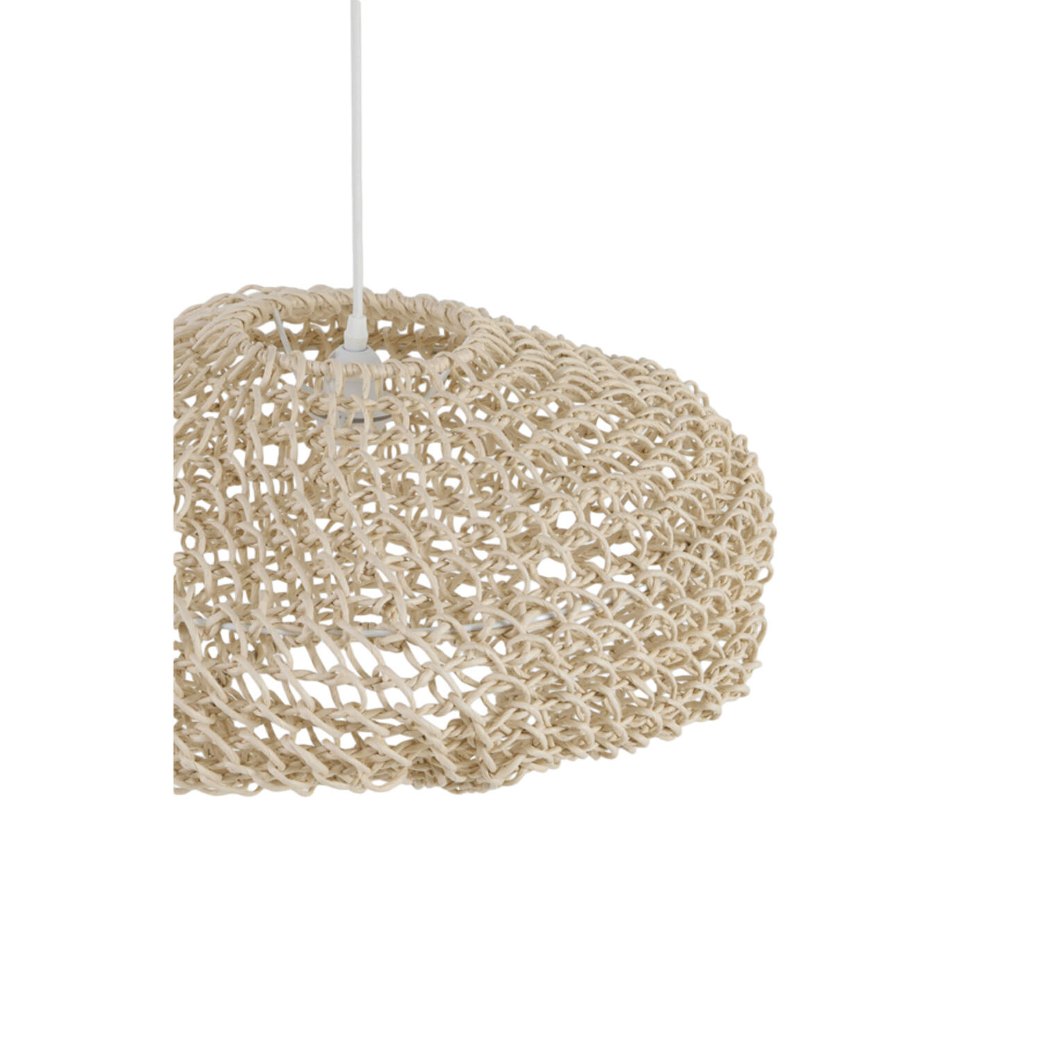Hanging lamp Ø55x22 cm TWAN cream