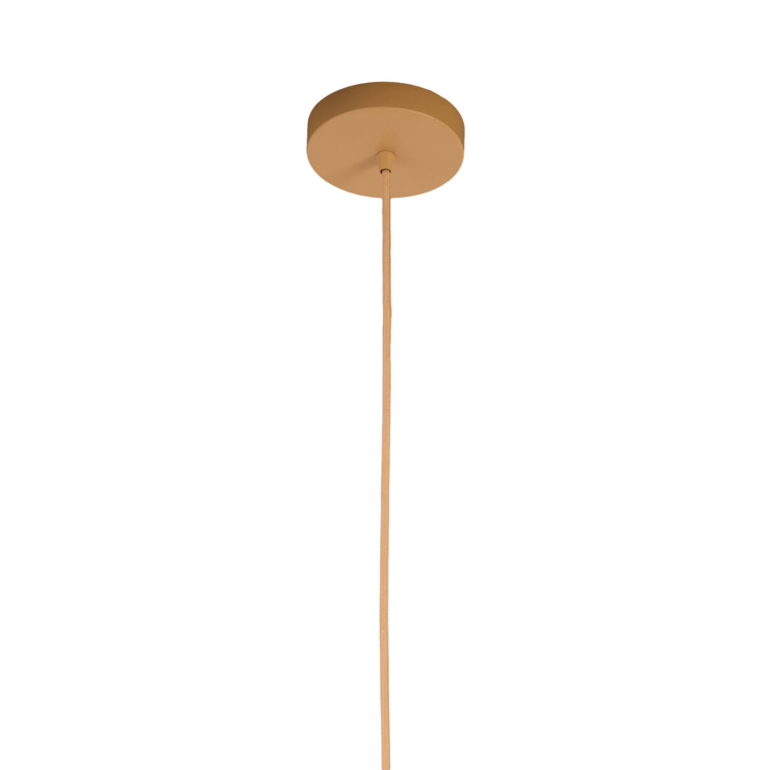 Hanging lamp Ø55x22 cm TWAN light brown