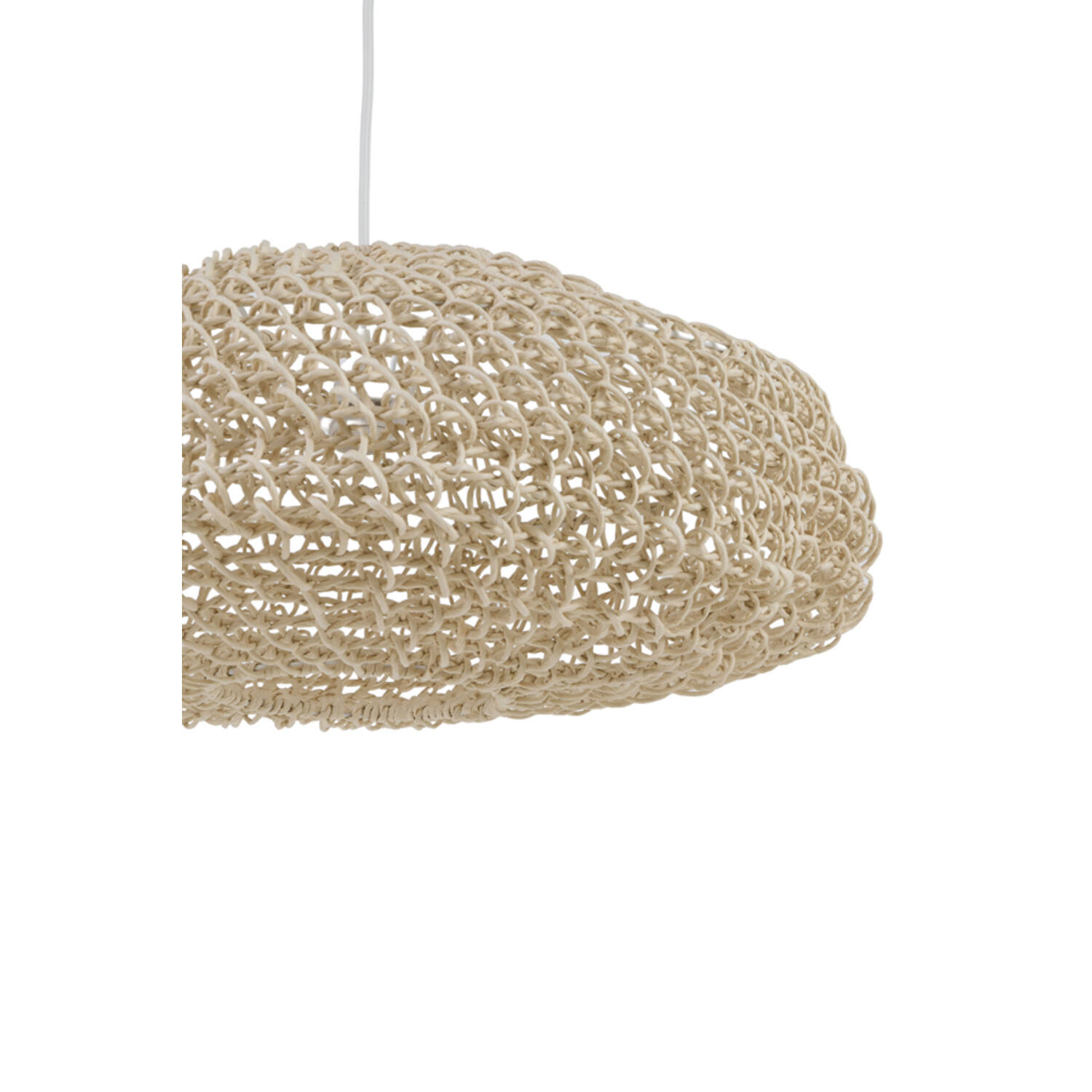 Hanging lamp Ø65x25 cm TWAN cream