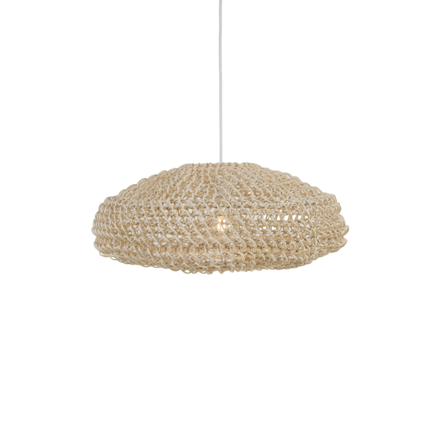 Hanging lamp Ø65x25 cm TWAN cream