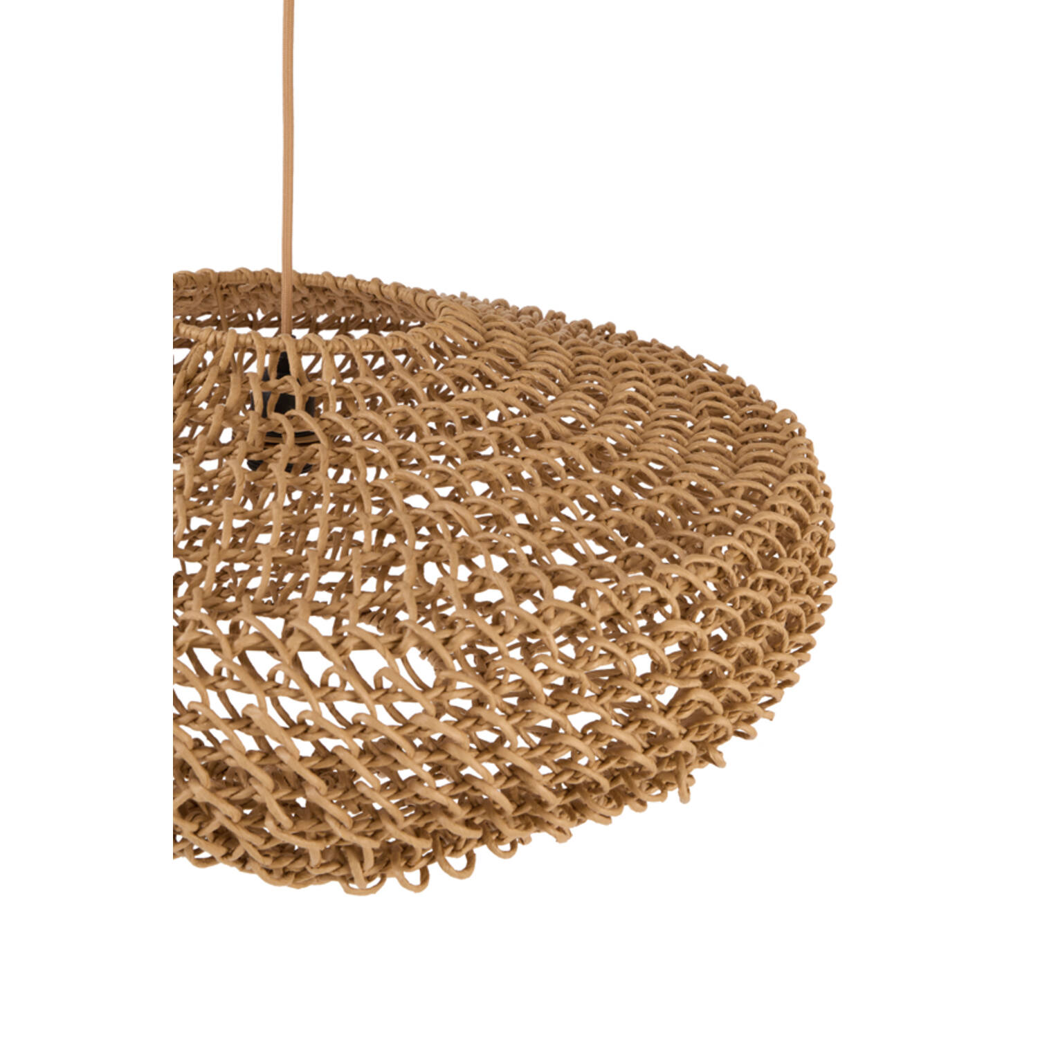 Hanging lamp Ø65x25 cm TWAN light brown