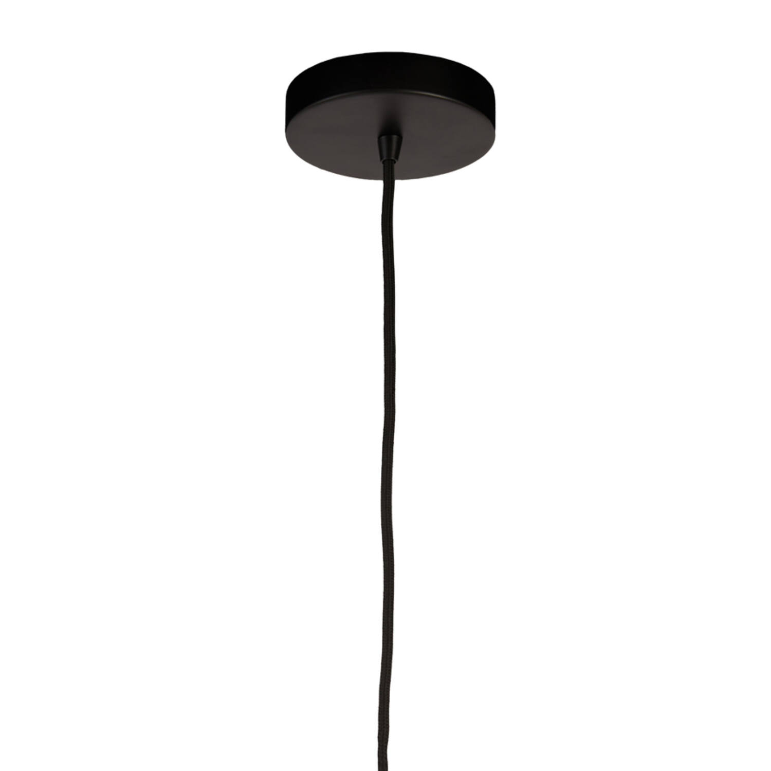 Hanging lamp Ø50x56 cm THIEUX beige+black
