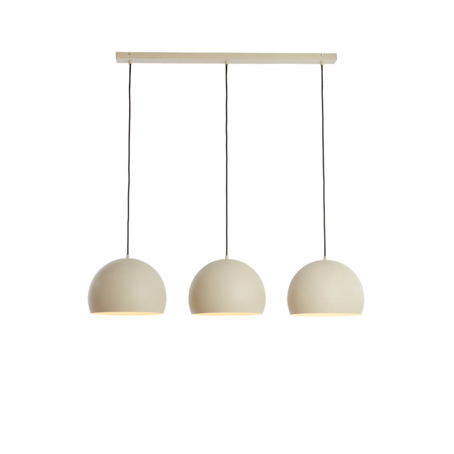 Hanging lamp 3L 120x33x25 cm JAICEY light grey
